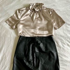 COS Satin Blouse - Size US 4